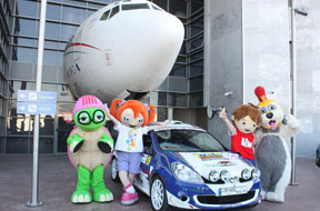 Rally car sponsorship
